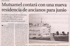 Noticia Residencia de Ancianos de Mutxamel